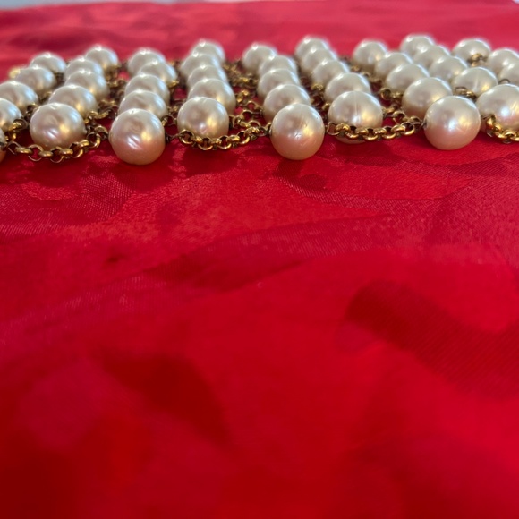 Authentic Vintage Chanel 10 Strand Pearl Bracelet - Picture 2 of 3
